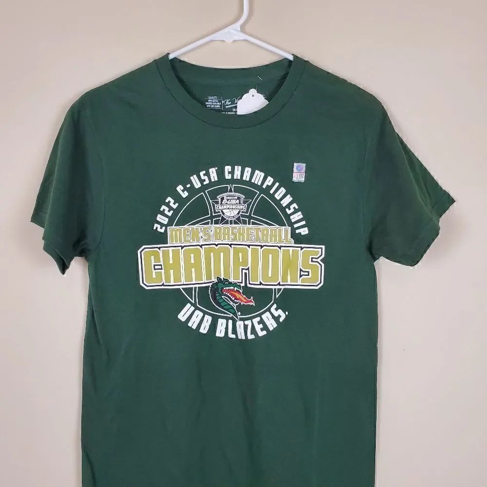 2022 UAB Men's Basketball Champions T-shirt Size Small - Picture 2 of 6